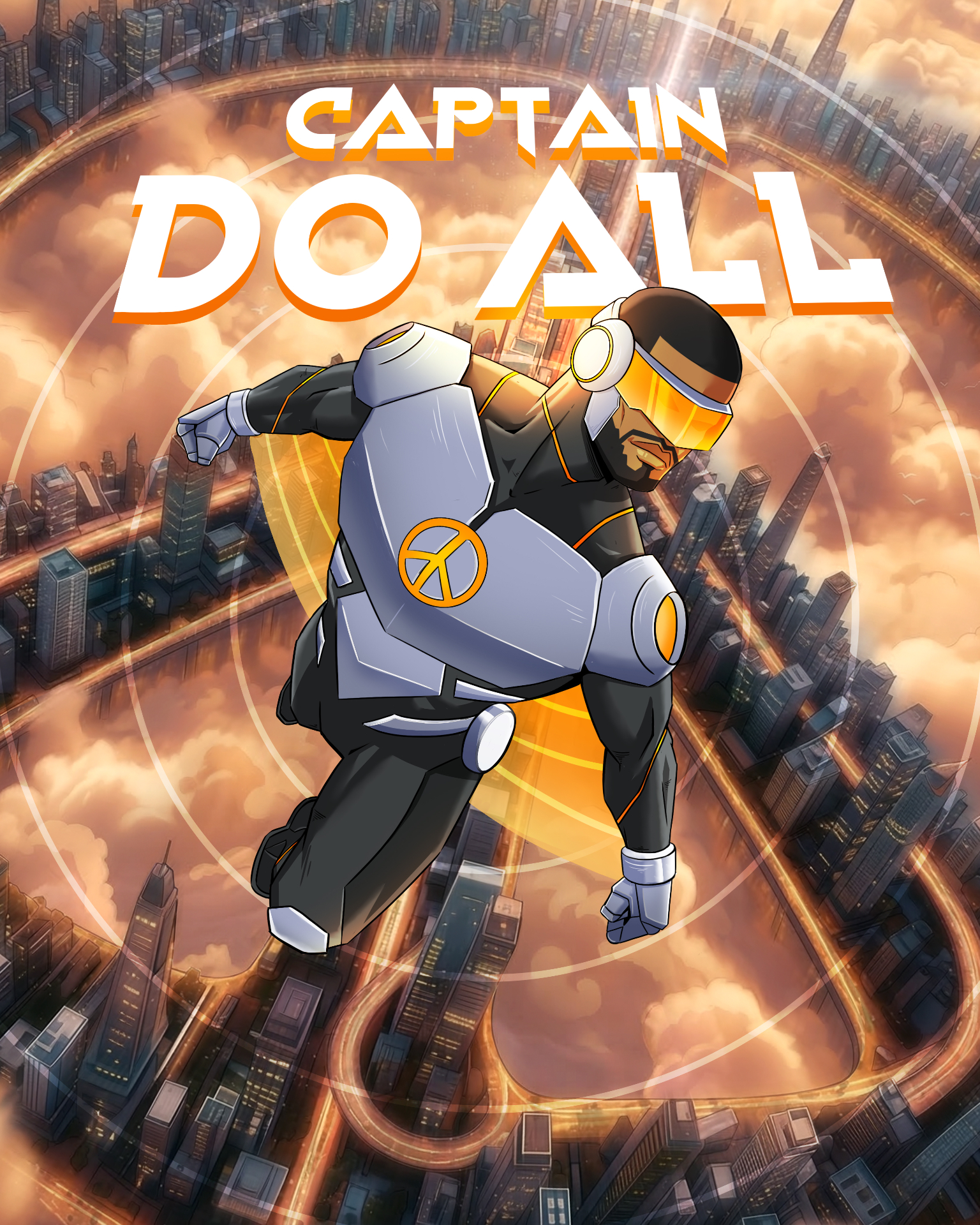 Captain Do All — comic series poster